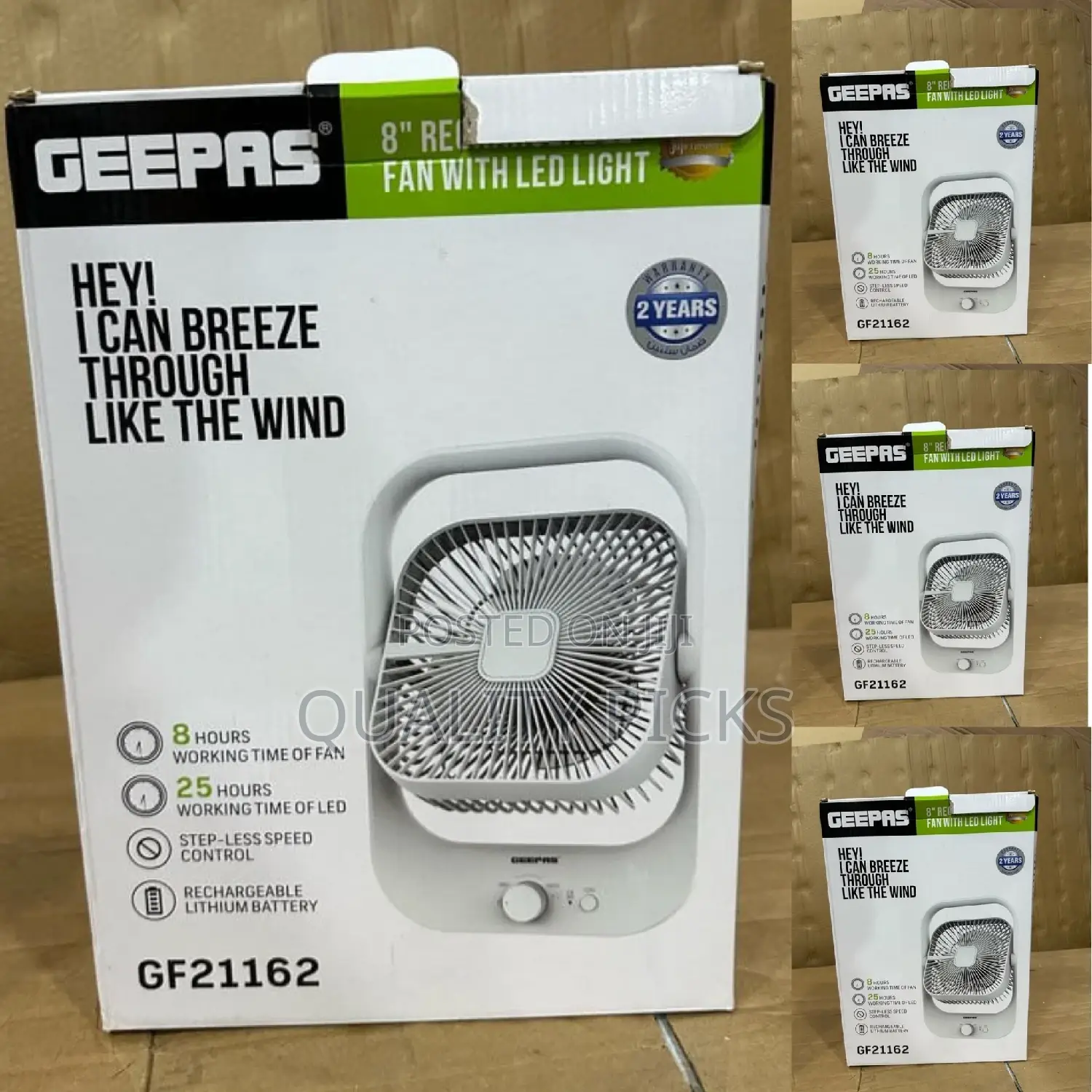 Electric Geepas Fan