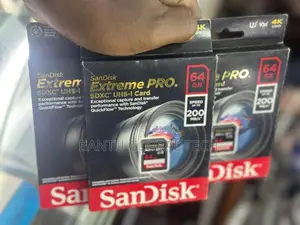 Sandisk 64GB Extreme PRO UHS-I SDXC Memory Card