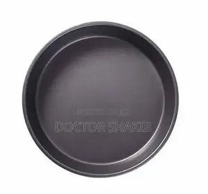 Black New Microwave Oven Pan Pizza Plate