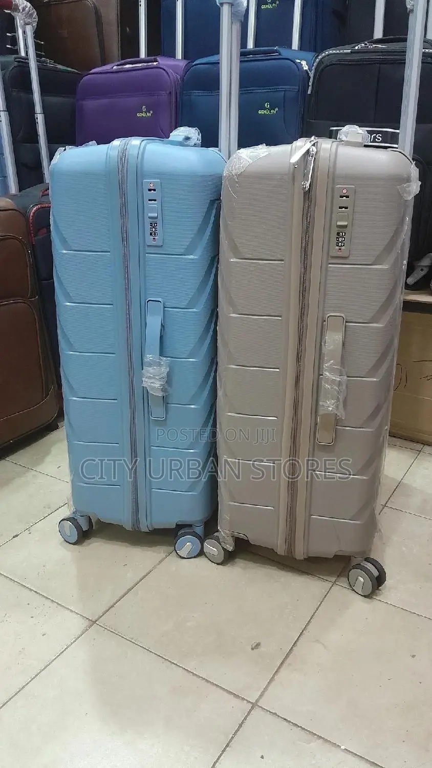 Good Partner Rubber Suitcases