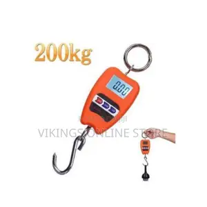 Weighing Scale With Clear Digital Screen - Black