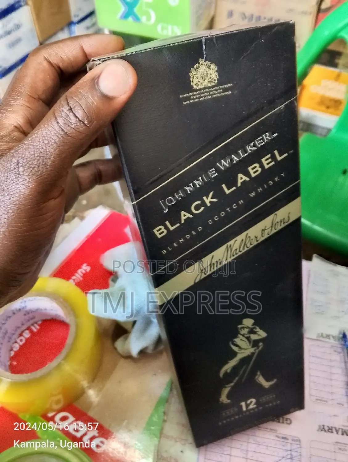 Black Label Whiskey 1 Litre