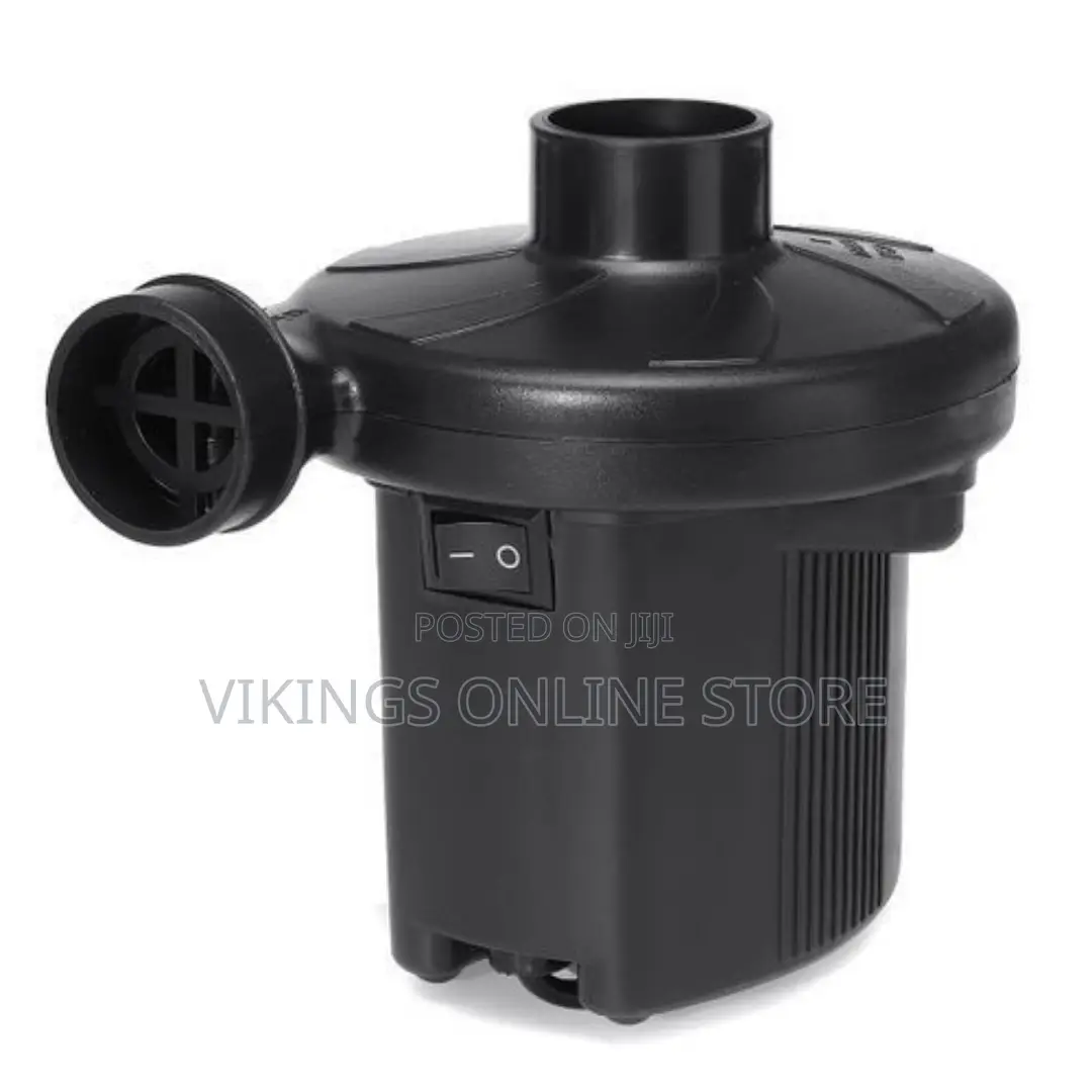 AC Electric Air Pump Inflator/Deflator - Black