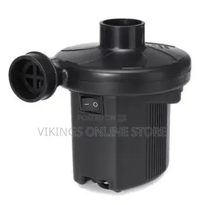 AC Electric Air Pump Inflator/Deflator - Black