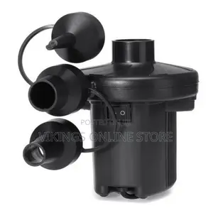 AC Electric Air Pump Inflator/Deflator - Black