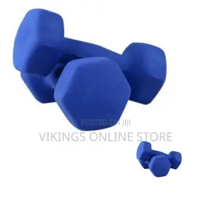 A Pair of Dumbbells - Blue