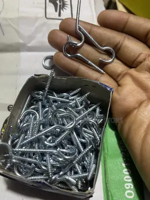 Screw Hooks / Hooks a Pair