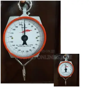 Hanging Weighing Scale With 200kg Maximum - Red