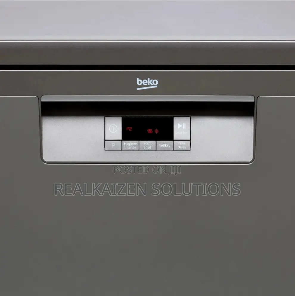 BEKO Hygienicshield 14 Place Gray Freestanding Dishwasher