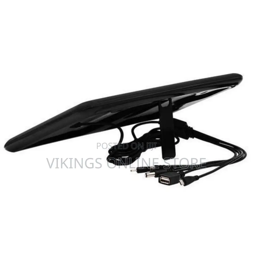 Portable Mini Flexible Solar Power Panel 6V 6W - Black