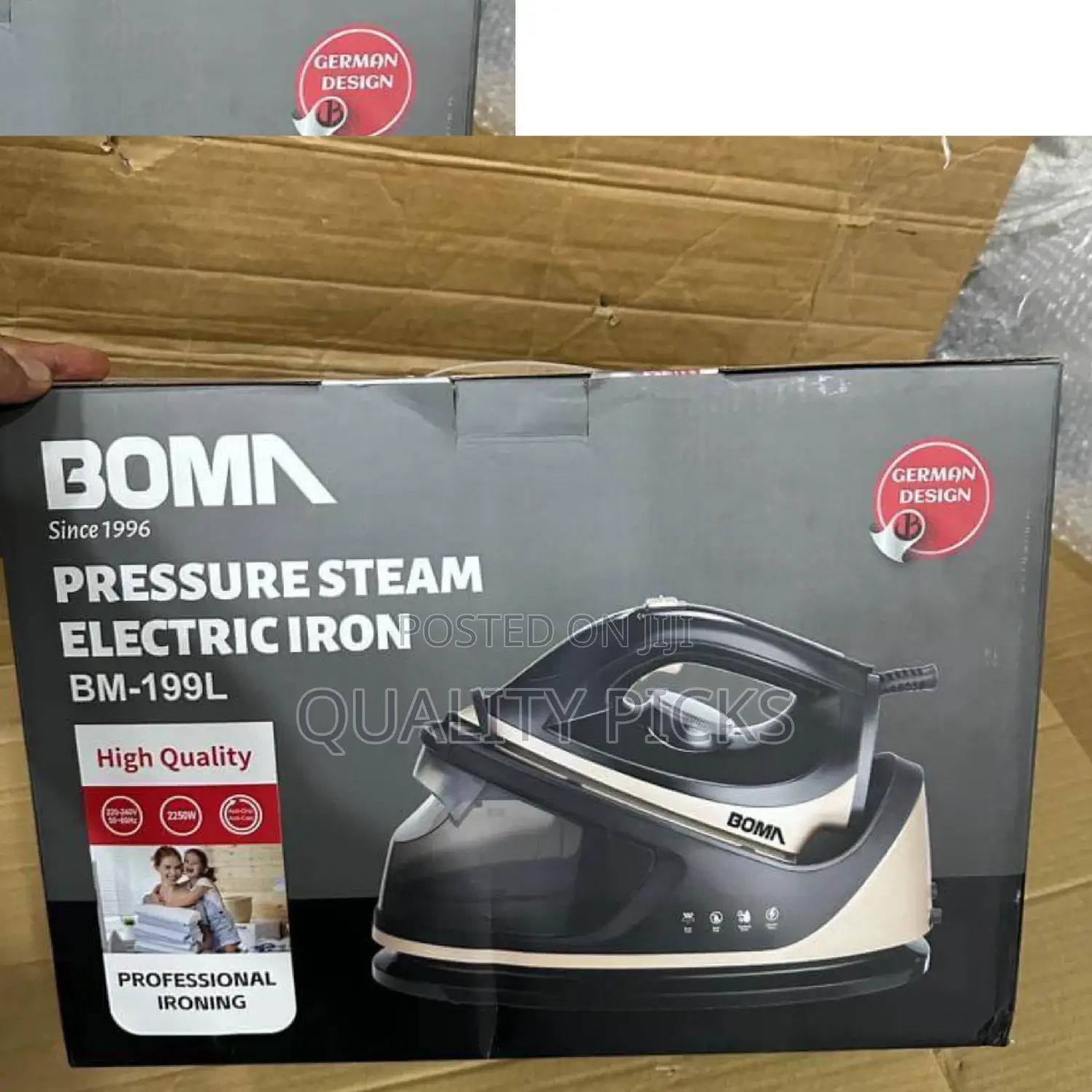 Boma Pressure Steamer Iron