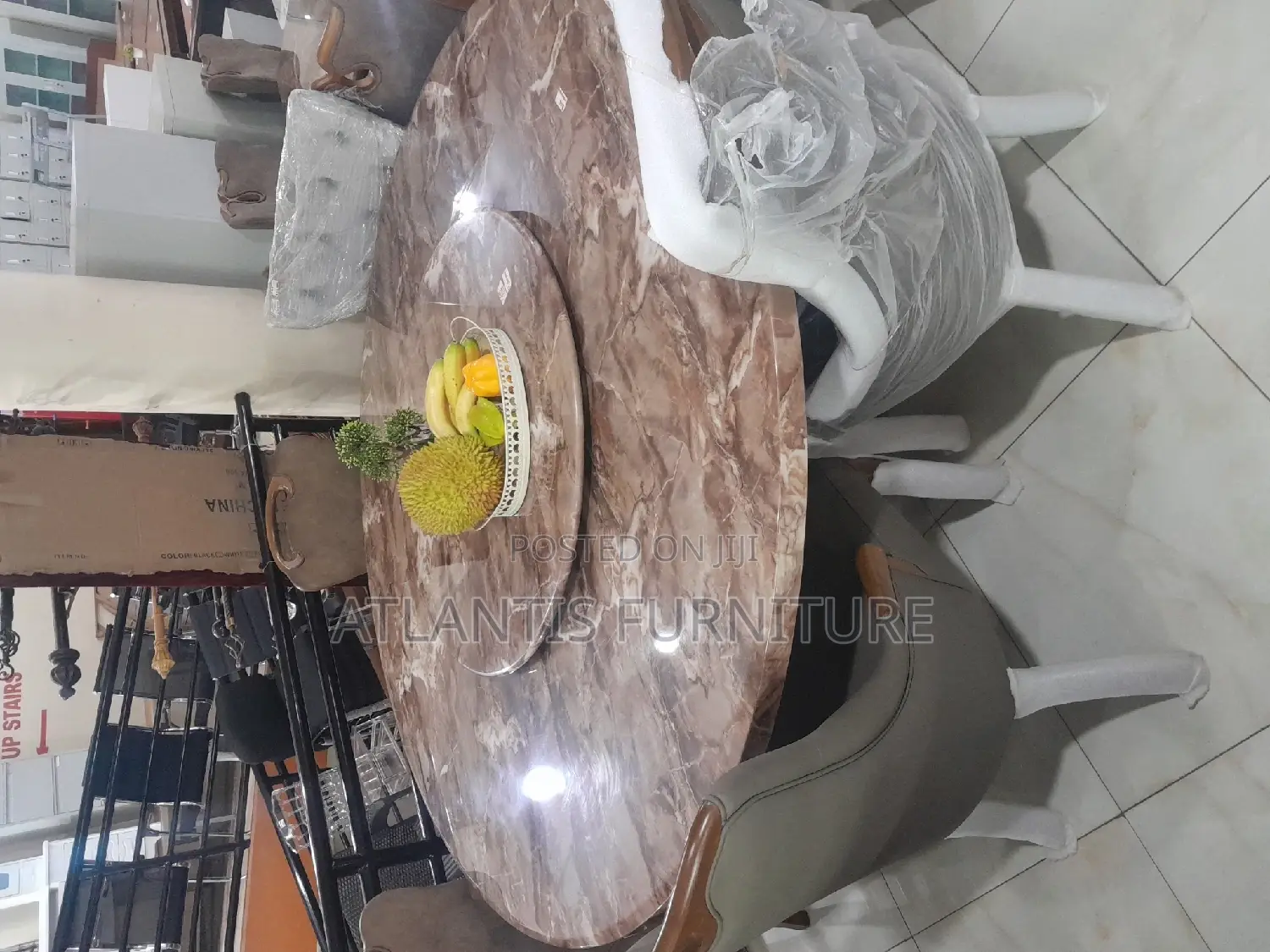 Eleven Brown Mable Dining Table