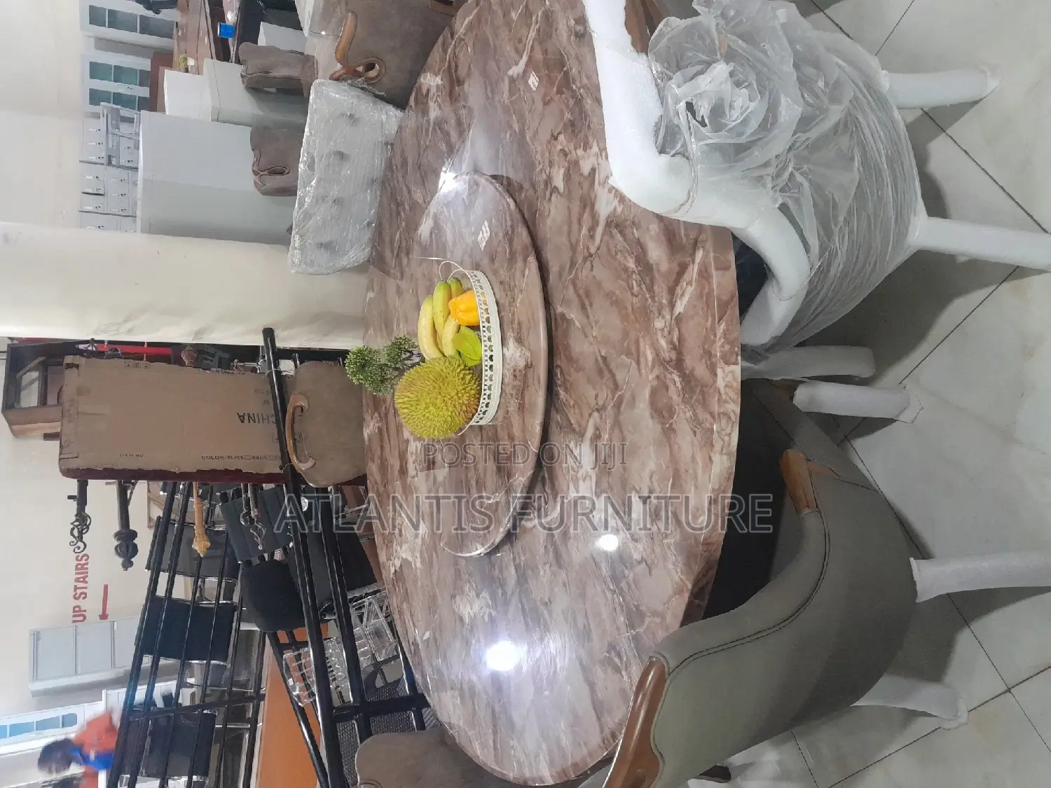 Eleven Brown Mable Dining Table