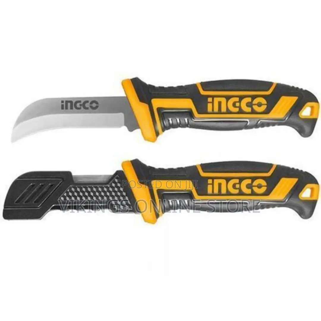 INGCO Cable Stripping Knife-Black
