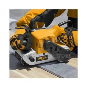 INGCO Belt Sander, 1200W Quick Release Belt Change System