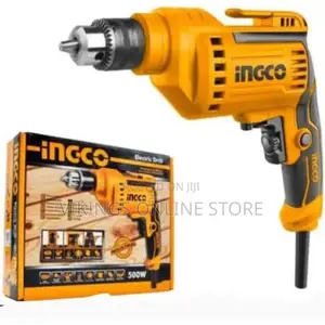 INGCO Electric Drill Comercial Industrial Drill - Yellow