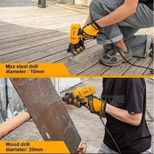 INGCO Electric Drill Comercial Industrial Drill - Yellow