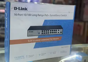 16 Port Poe Long Range Surveillance Switch