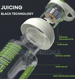 1500ml Powerful Wireless Portable Juicer