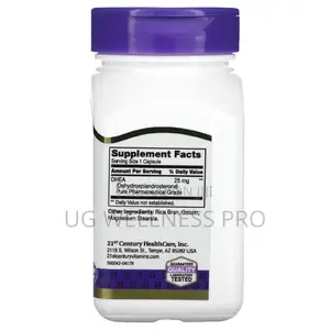 21st Century, DHEA, 25 Mg, 90 Capsules
