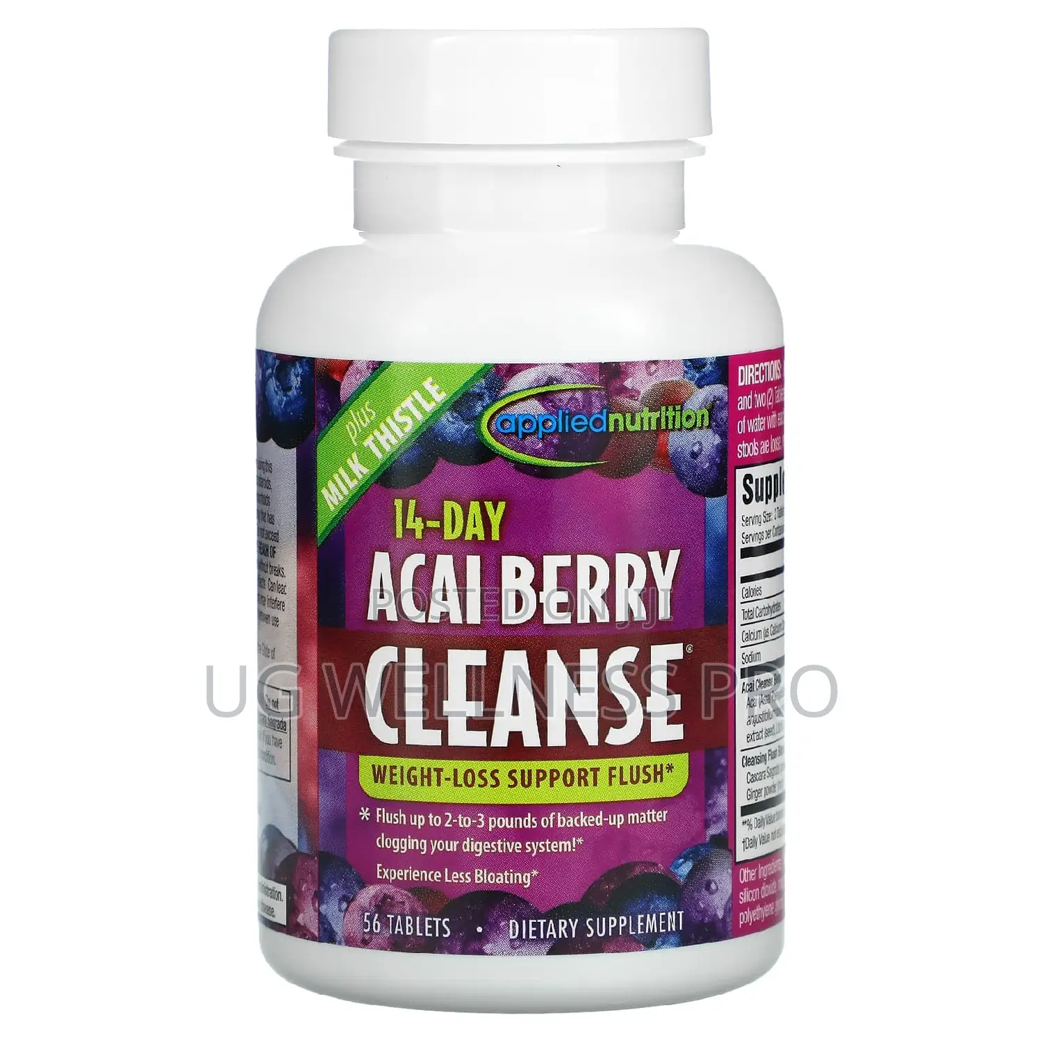 Applied Nutrition, 14-Day Acai Berry Cleanse, 56 Tablets