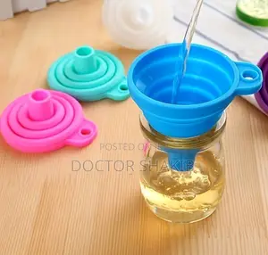 New Silicone Foldable Funnel