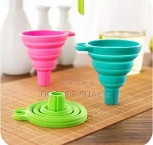 New Silicone Foldable Funnel
