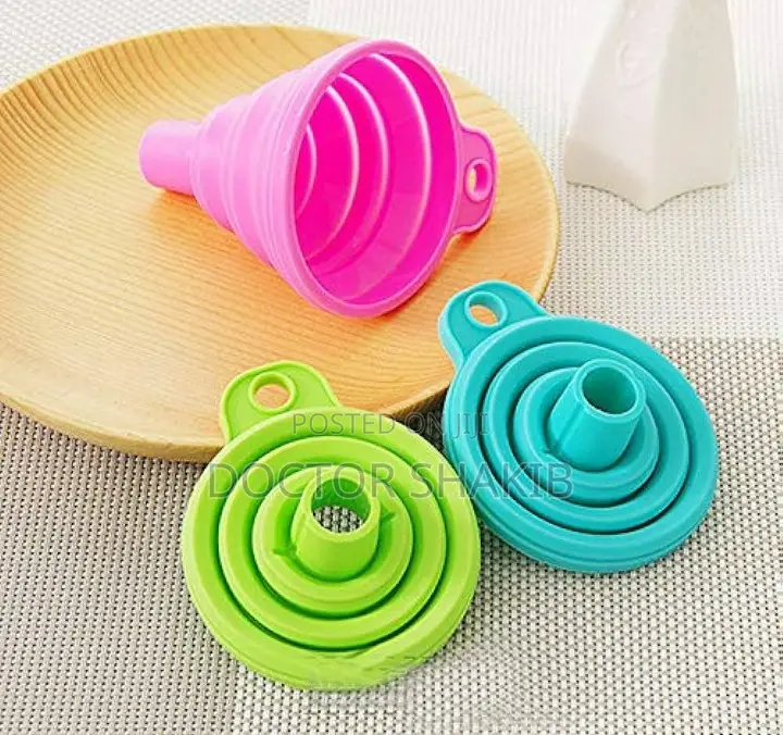 New Silicone Foldable Funnel