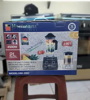 Hoffmans 2 in 1 Commercial 2L Unbreakable Jar Blender