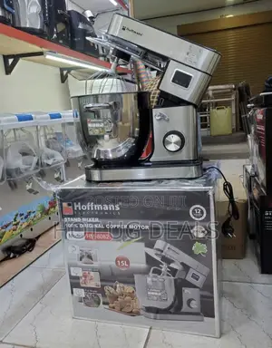 Hoffman Mixer 15litres Hm-8082 - Silver
