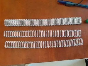 Double Binding Wire Loop 1/4" 5/16" 3/8" 7/16" 1/2" 9/16"