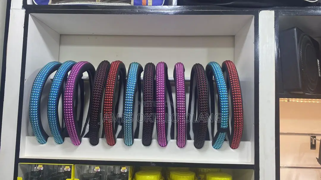 Elegant Leather Steering Covers