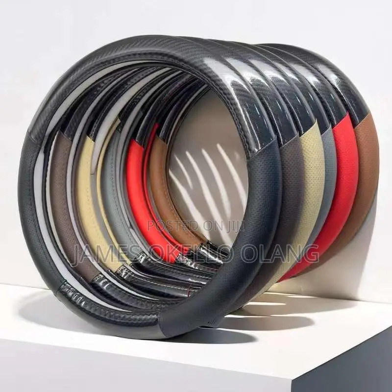Elegant Leather Steering Covers