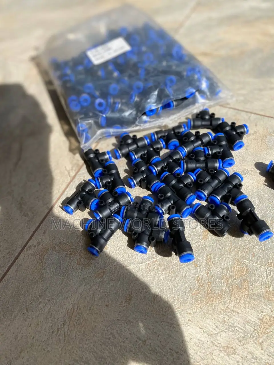 Pneumatic Connectors Tee 8mm