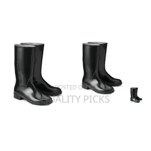 Black Gumboots