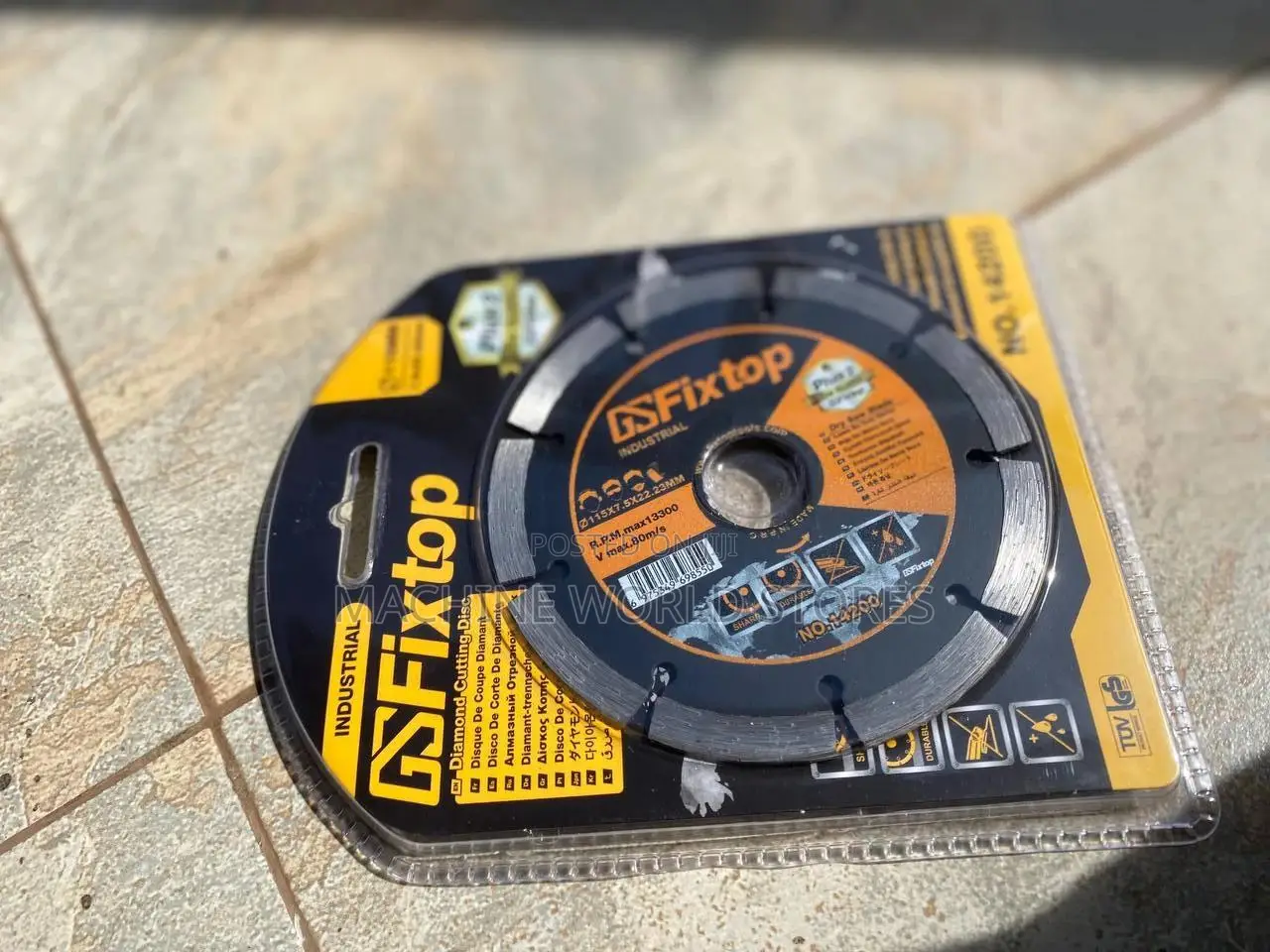 Diamond Cutting Disc 4.5" (Industrial)