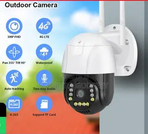 4G Security Camera High Spot Lens