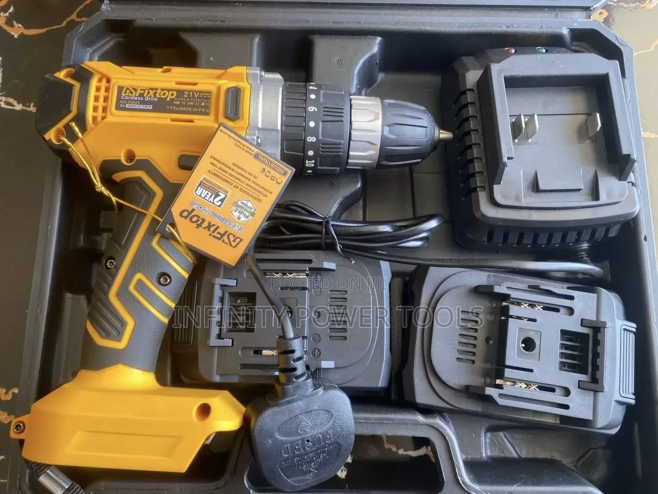 Cordless Drill 21v Fixtop