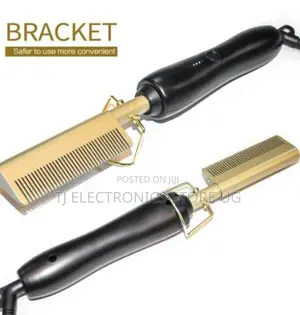 Electric Hot Comb/ Hair Straightener Electric Press Combo