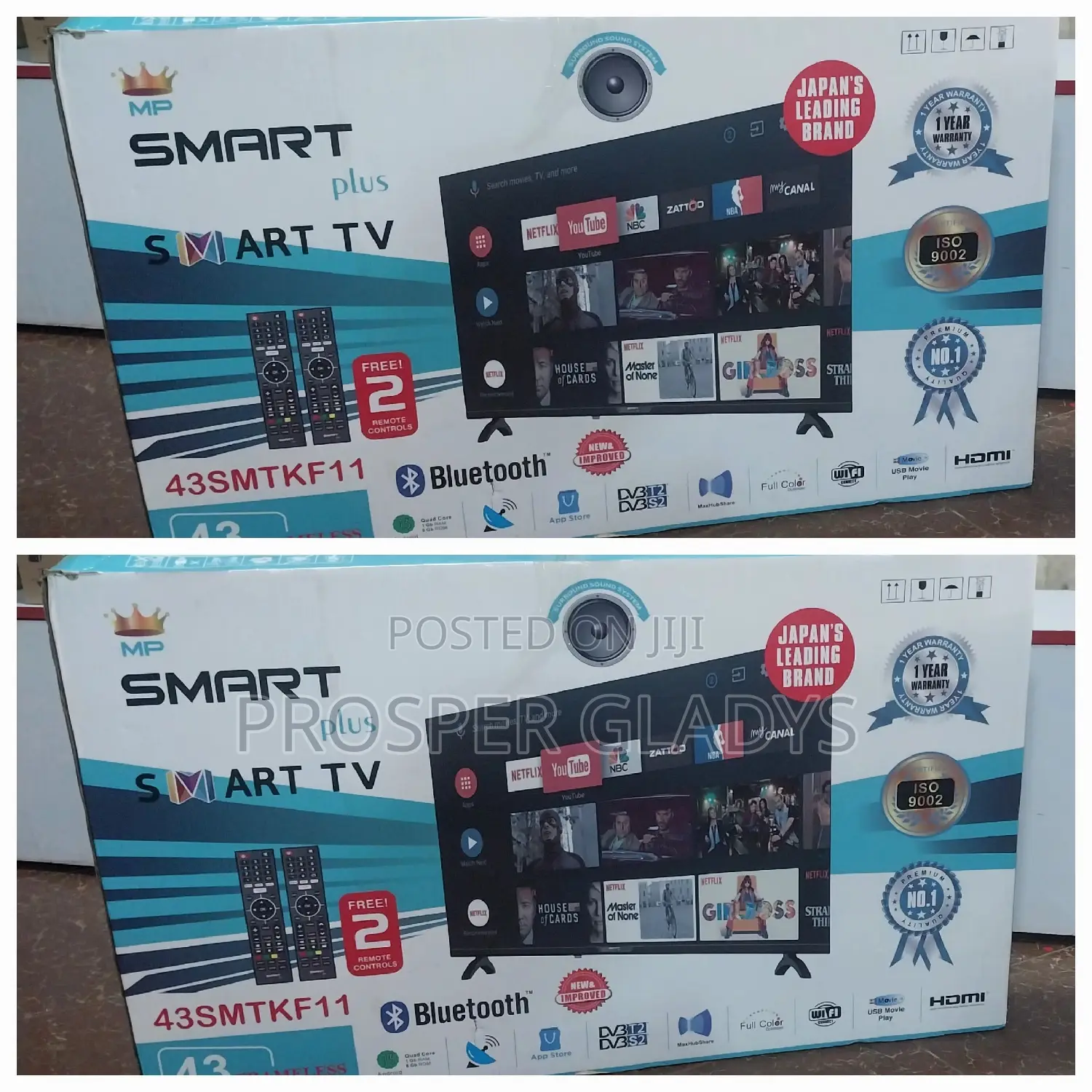 43 Inches Led Smart Plus Smart Digital Flat Screen .