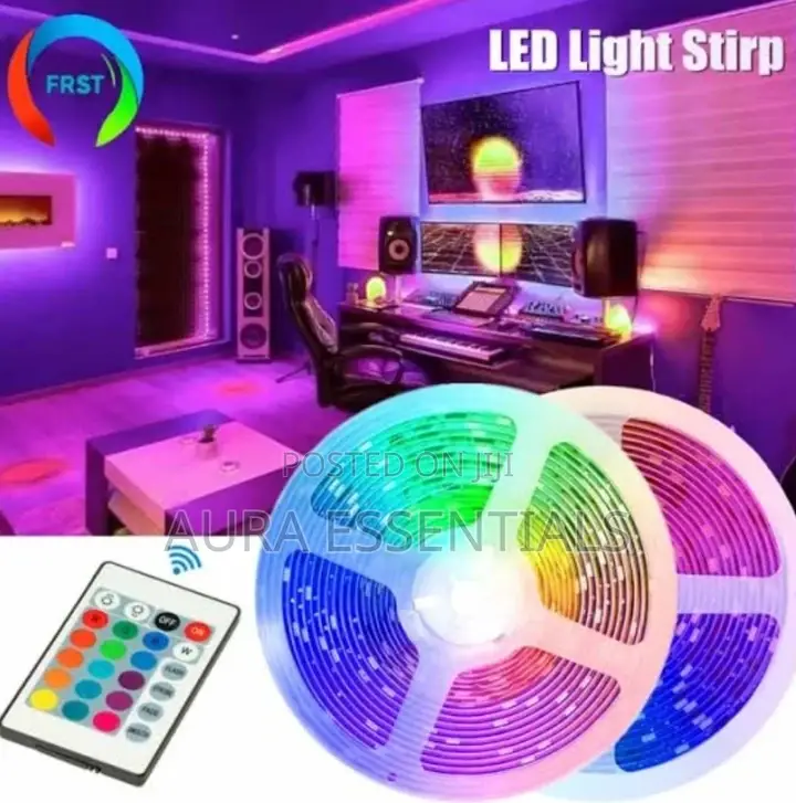Music/Voice and App Controlled RGB Waterproof Strip Light