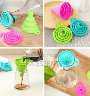 Collapsible Silicone Funnel