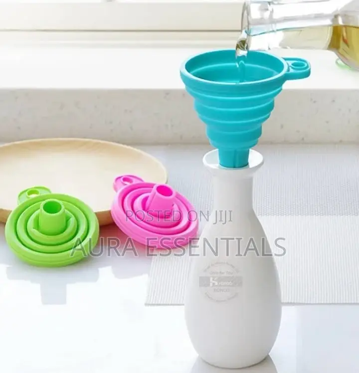 Collapsible Silicone Funnel