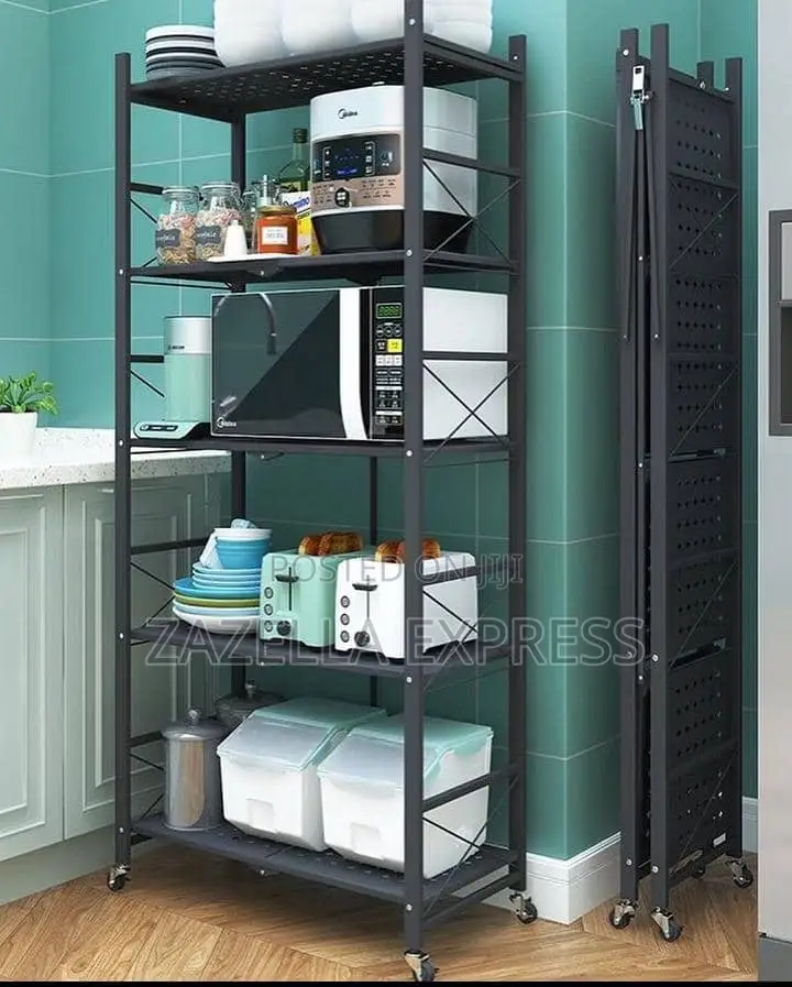 Kitchen Rack With 5 Storage