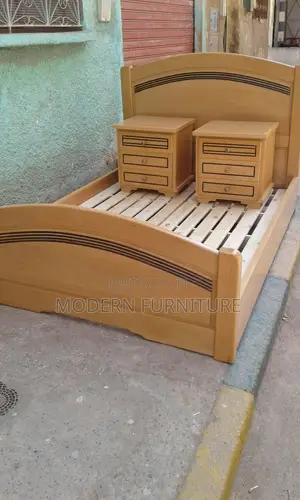 Wooden Bed Frame of 5 X 6 Feet Call Us On