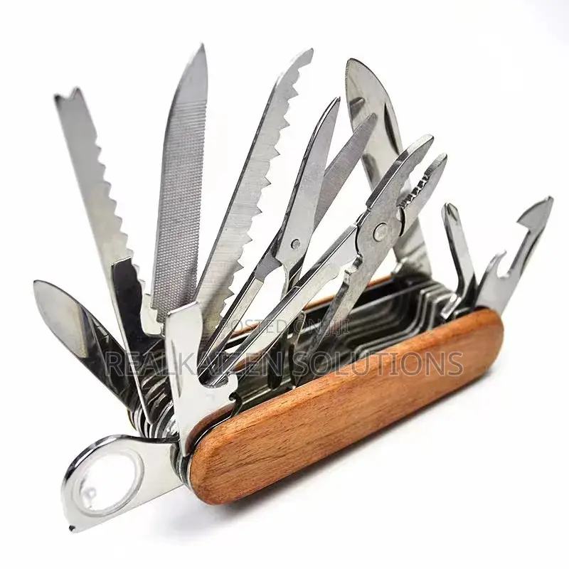 Swiss Army Foldable Multifunctional Outdoor Pocket Knife