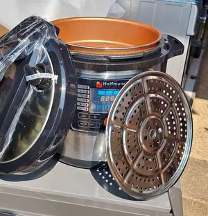 Hoffmans 8L Electric Multifunction Pressure Cooker - Silver