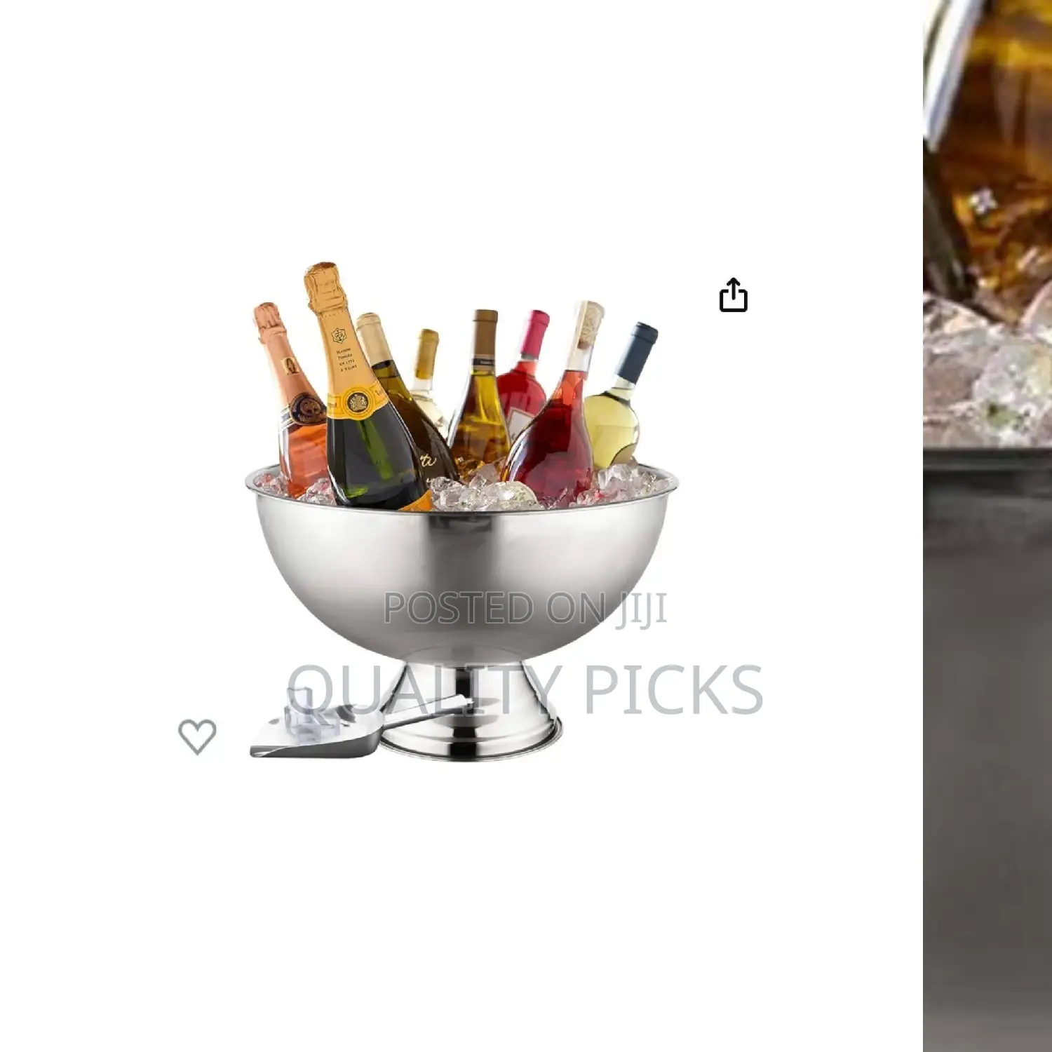Stainless Table Ice Bucket