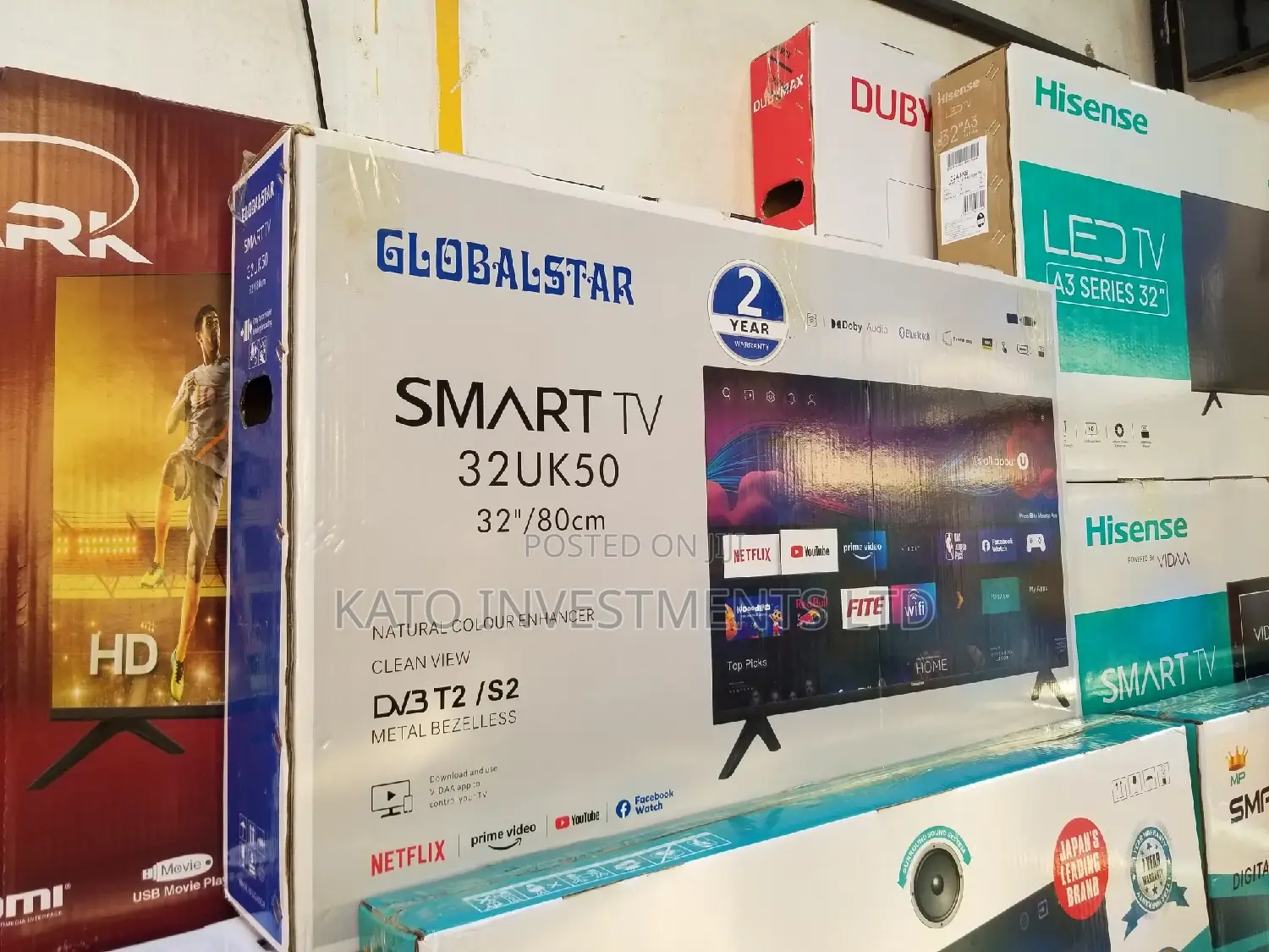 Globalstar 32 Inches Smart Tv Efl