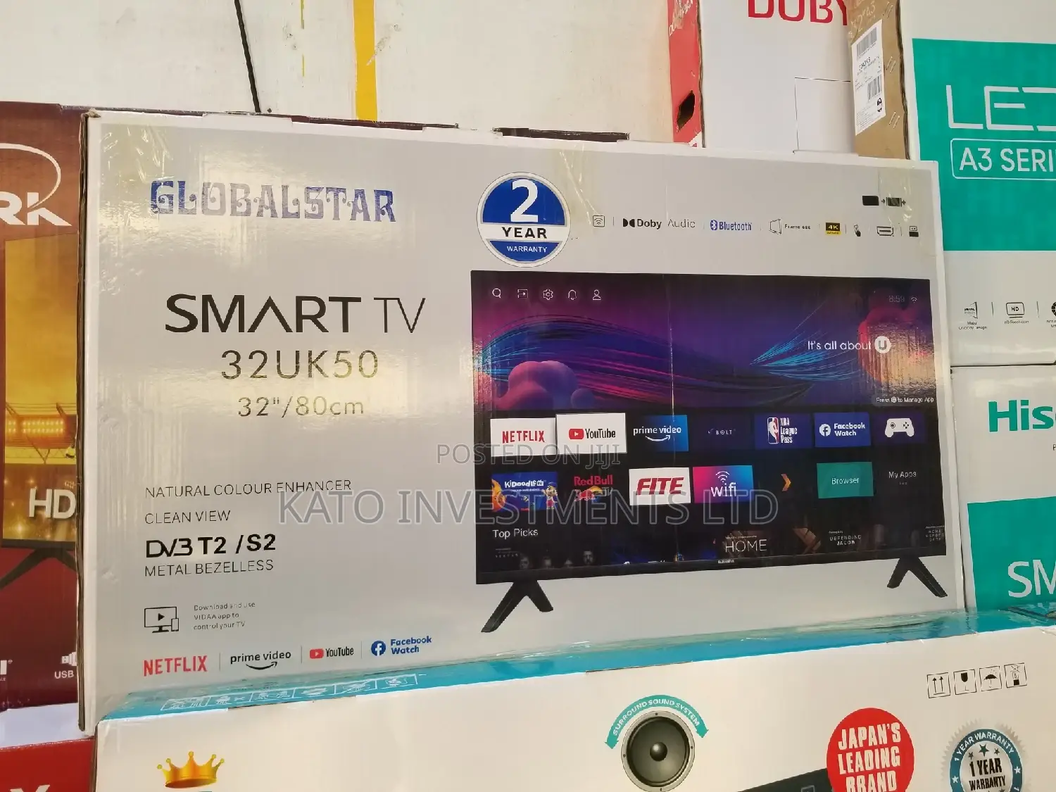 Globalstar 32 Inches Smart Tv Efl
